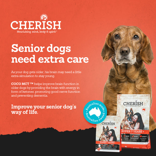 CHERISH Super 7 Years+ Dog Food (3kg)