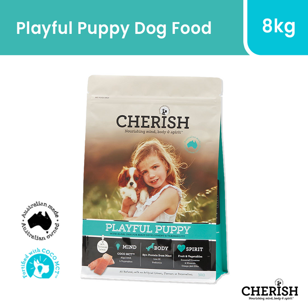 CHERISH Playful Puppy Dog Food (8kg)