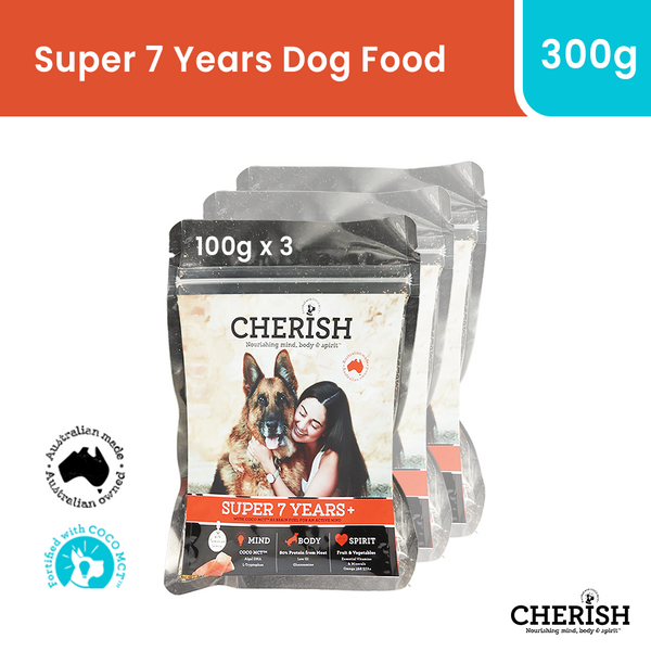 CHERISH Super 7 Years+ Dog Food (300g)