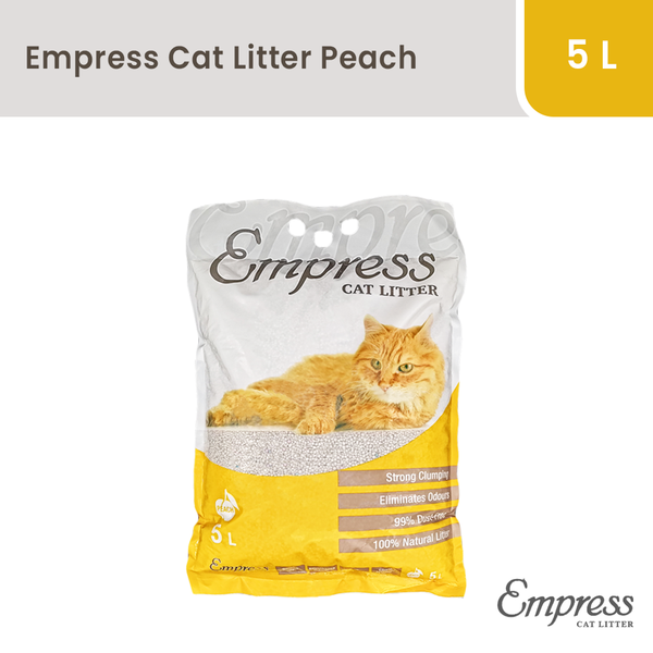 EMPRESS Peach Cat Litter (5L)