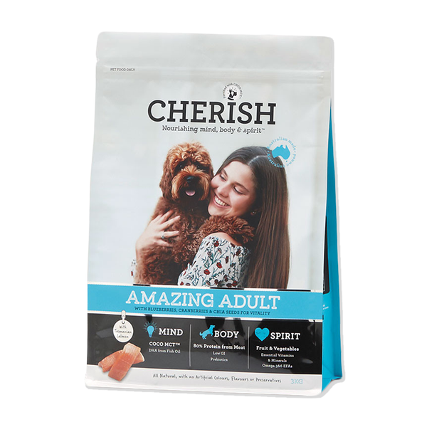 CHERISH Amazing Adult Dog Food (3kg)