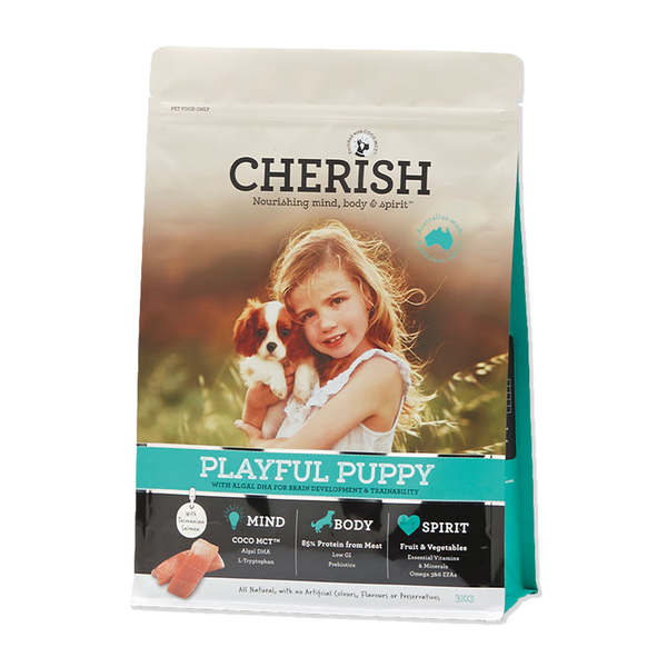 CHERISH Playful Puppy Dog Food (8kg)